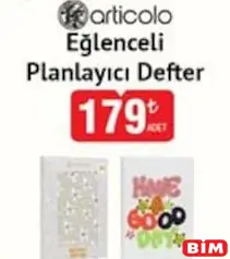 ARTİCOLO EĞLENCELİ PLANLAYICI DEFTER indirimli fiyat ARTİCOLO EĞLENCELİ PLANLAYICI DEFTER fiyat ve kampanya bilgisi